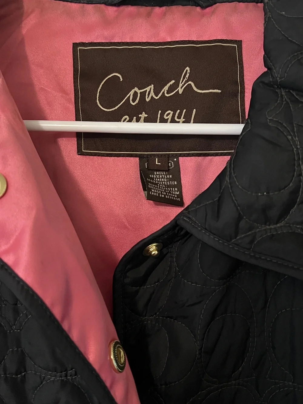 Coach classic quilted